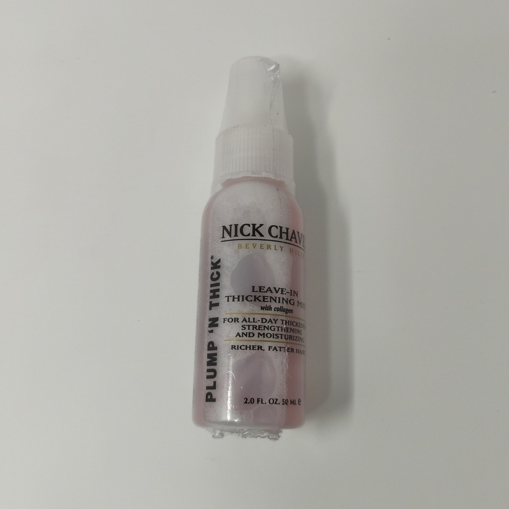 Nick Chavez Plump 'N Thick‎ Leave In Thickening Collagen Mist 2 oz Travel Size - Picture 4 of 7